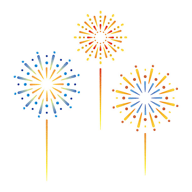 焰火表演图片下载