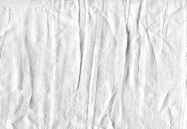 白色聚丙烯袋的质地。图片下载