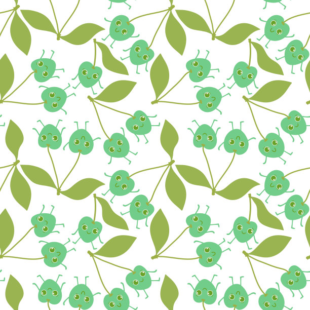 夏季水果无缝图案的儿童和面料图片下载