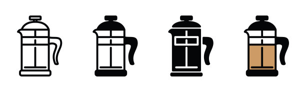 茶饮料图标矢量图片下载