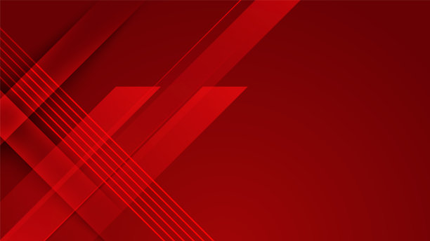 摘要暗红色对角线条纹剪纸背景与空白空间设计。现代未来主义背景图片下载