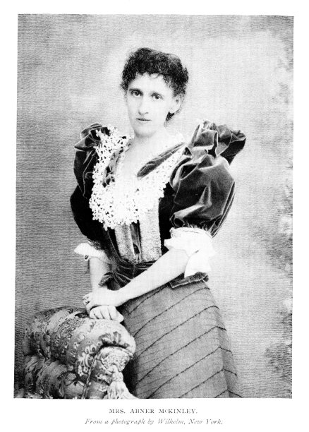 安娜·艾伦·麦金利照片肖像，美国第25任总统威廉·麦金利的嫂子图片下载