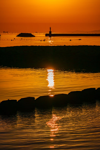 日落的场景图片下载
