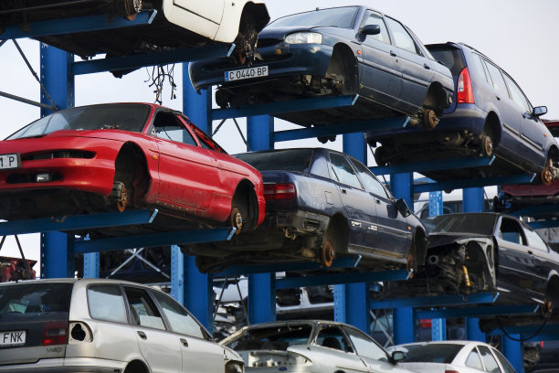 报废汽车垃圾场图片下载