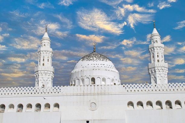 麦地那双朝向清真寺图片下载