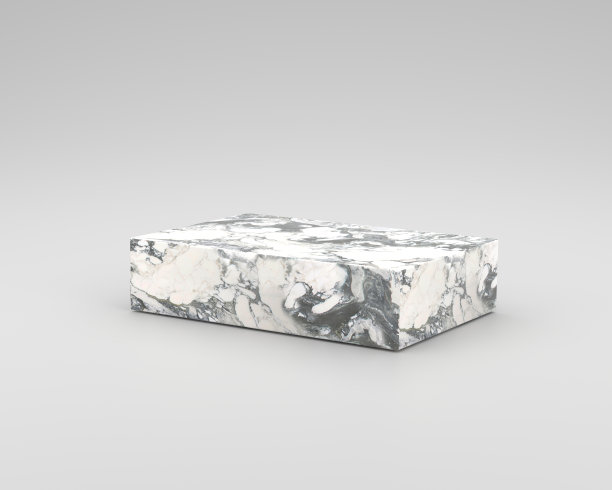 3 d。产品演示的几何背景上简约的大理石讲台图片下载