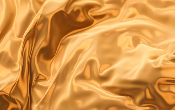 平滑的波布背景，3d渲染。图片下载