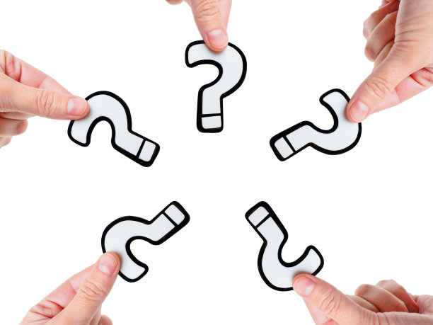 手握问号的圆圈图片下载