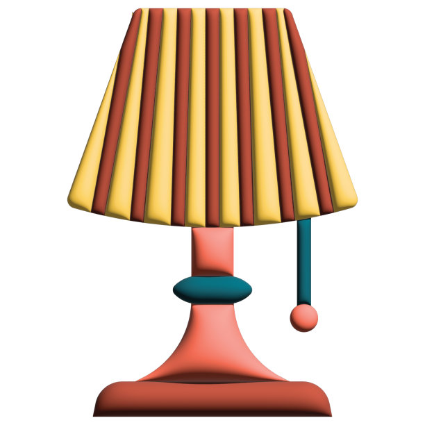 酒店套装中的3D插图酒店灯图片下载