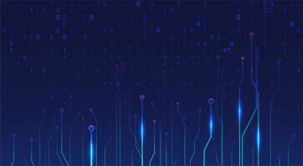 抽象的未来电路板背景图片下载