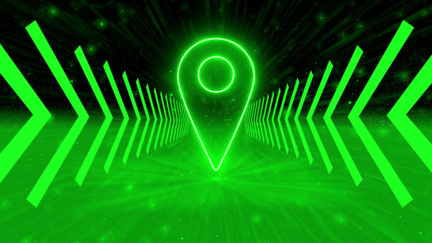 高科技图形方向箭头黑色。技术概念说明背景。图片下载