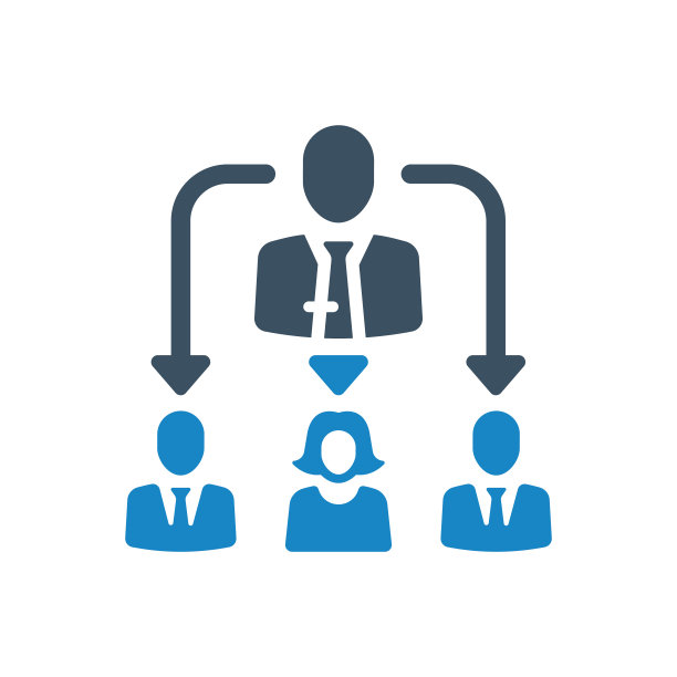 老板，导师图标矢量插图图片下载