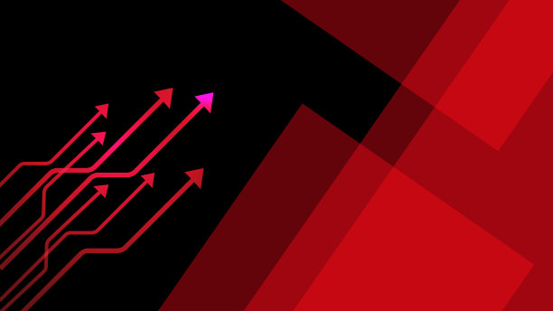 抽象几何方形形状与箭头美丽的设计插图背景。图片下载