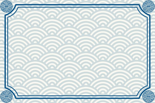 日本图案SEIGAIHA背景材料矢量插图材料图片下载