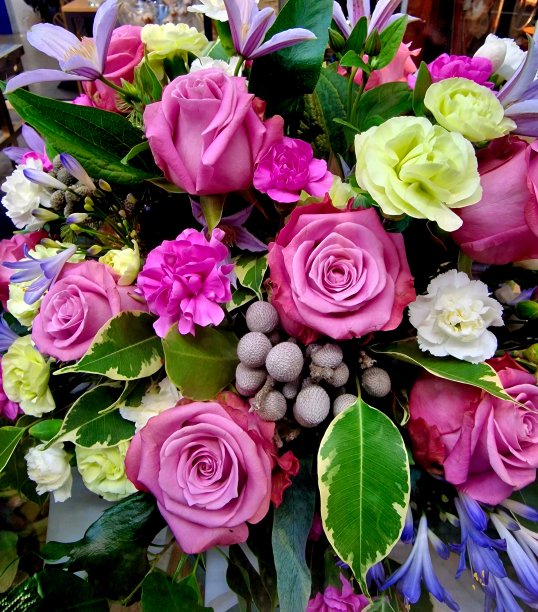 商店里有一束漂亮的花图片下载