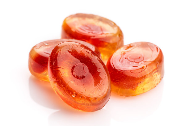 彩色水果硬糖孤立在白色。棒棒糖，糖果，糖果图片下载