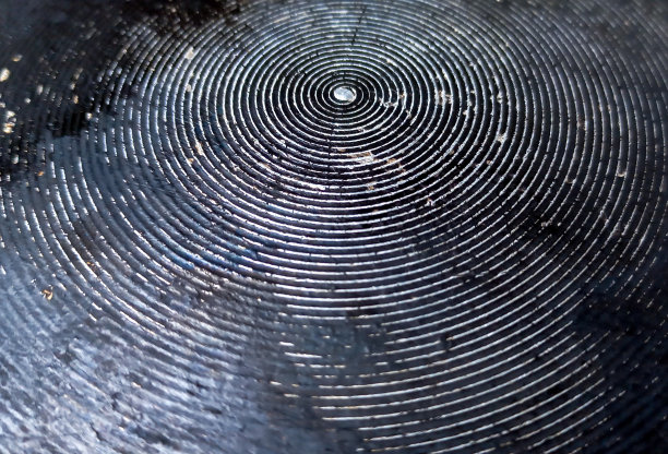 复古或复古风格的金属几何图案图片下载