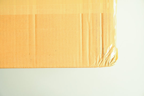 棕色盒子包装为运输，纸张质地图片下载