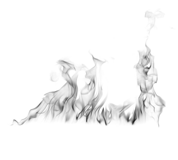 白底黑烟。图片下载