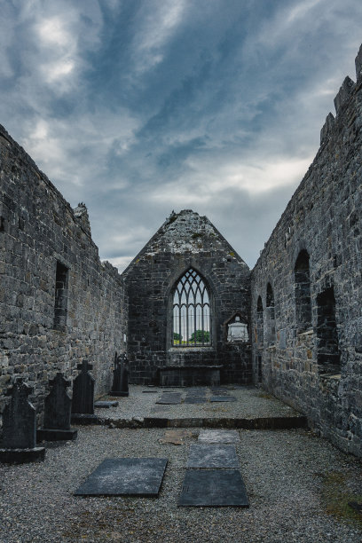 爱尔兰-古老的修道院图片下载