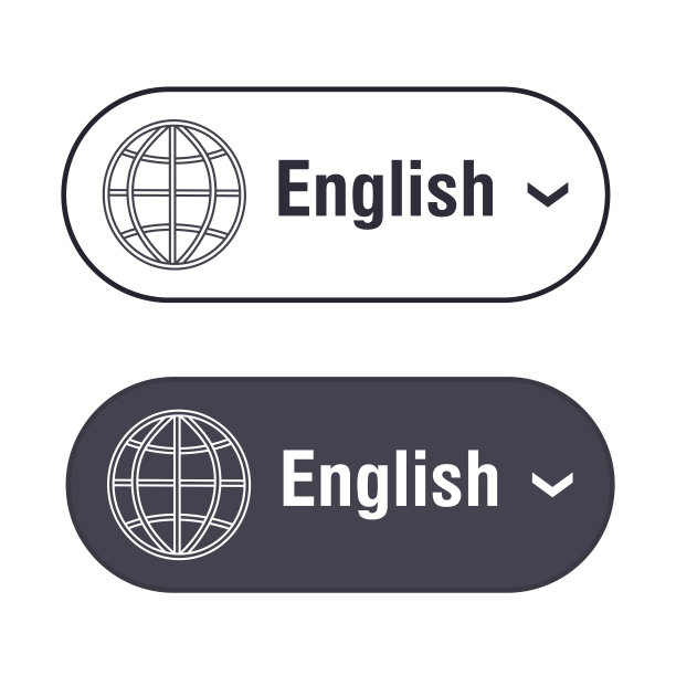 翻译矢量图标。改变语言按钮孤立在白色背景上图片下载
