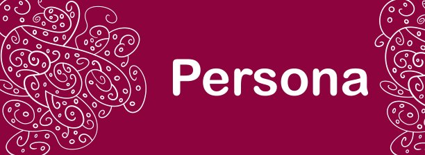 人物形象粉品红色涂鸦设计元素文字水平图片下载