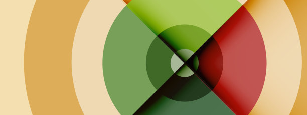 圆形阴影新潮的最小几何图片下载