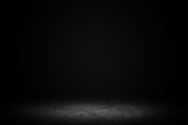 带有聚光灯的产品展示。黑色工作室房间背景。用作产品展示的蒙太奇图片下载