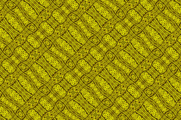 彩色非洲图案，海蓝宝石和黑色，高清插图(高清格式)图片下载