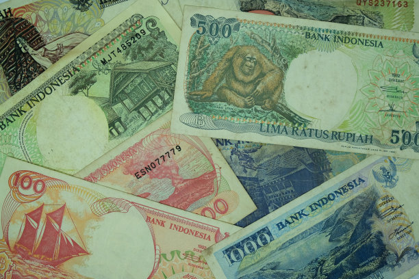 印尼盾纸币。图片下载