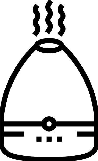 精油扩散器卧室内线图标图片下载