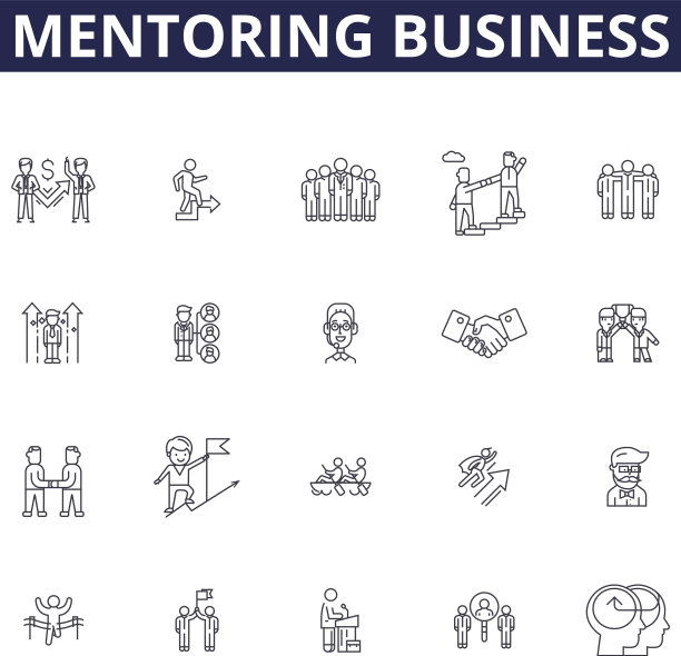 指导业务线图标和标识图片下载