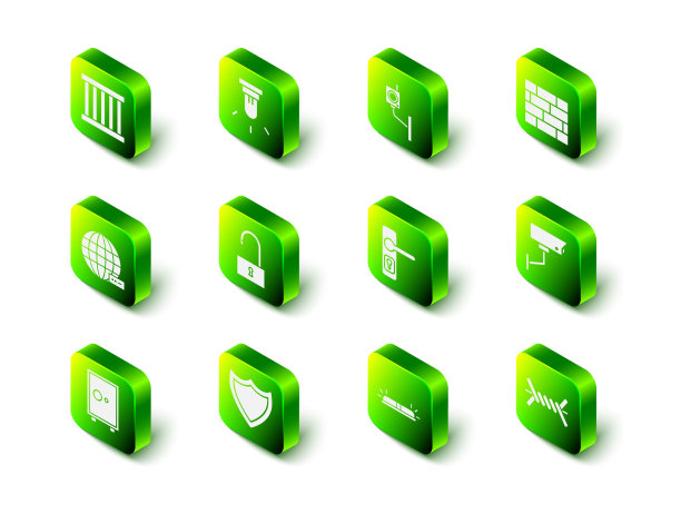 设置运动传感器安全摄像头砖块倒钩图片下载