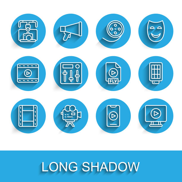 集行播放视频的复古影院摄像机万向节图片下载