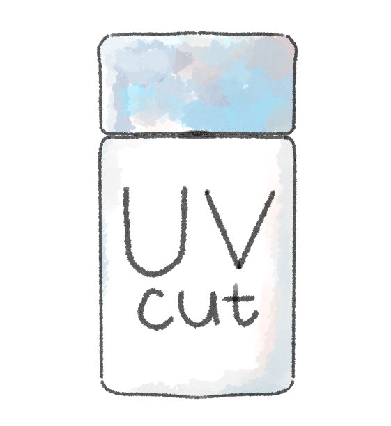 防晒霜的插图。图片下载