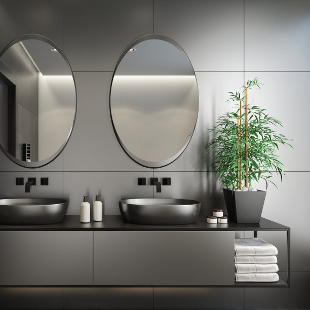 现代极简浴室图片下载