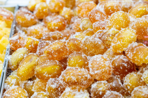 西班牙瓦伦西亚中央市场的中国橙子图片下载