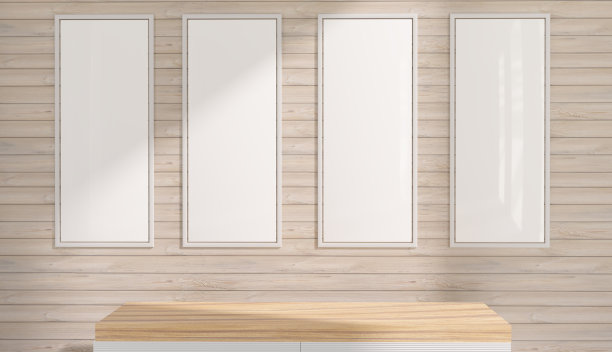 最小的房间与相框模拟设计图片下载