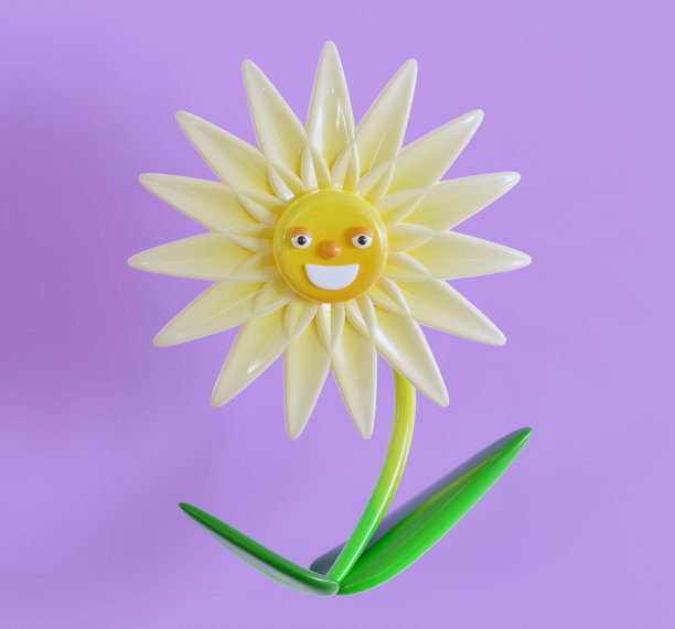 抽象的现代风格化元素在时尚复古的迷幻风格图片下载