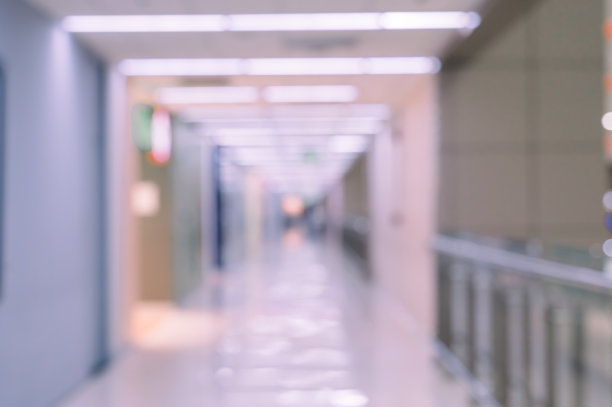 模糊走廊的抽象背景图片下载