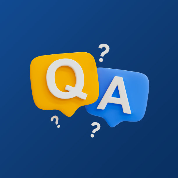 三维最小问题解决概念。答案发现。常见问题的概念。问答图标。3 d演示。图片下载