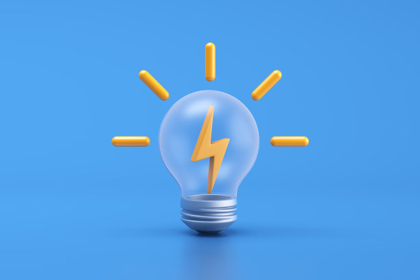 灯泡内装有雷电图片下载