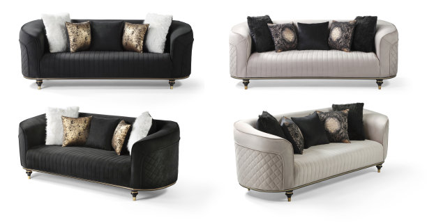 现代舒适的家具和沙发图片下载