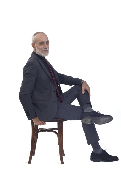 人们被隔离在白色背景上图片下载