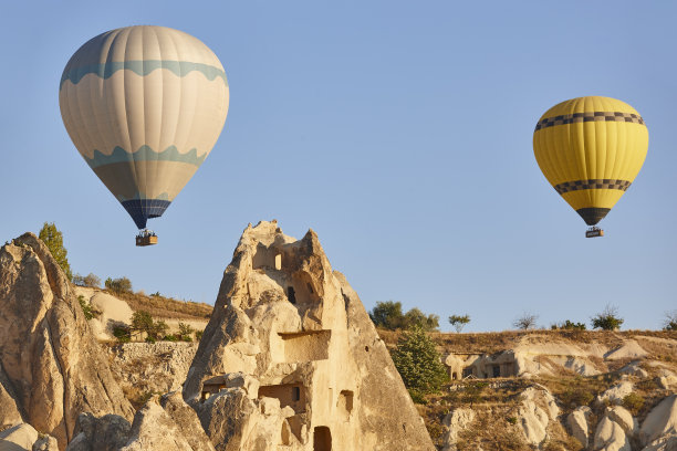 爱情谷的气球，卡帕多西亚。戈尔梅航班。火鸡图片下载