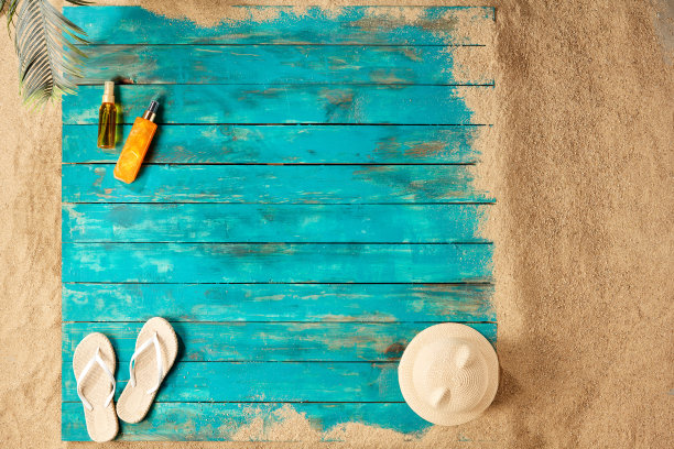 海滩的背景图片下载