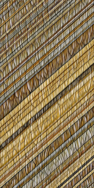 地质岩石层横截面为深浅棕色图片下载