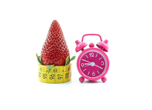 健康的饮食、锻炼和时间。图片下载