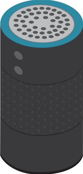 扬声器等距图标图片下载