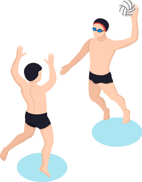 游泳池里的人图片下载